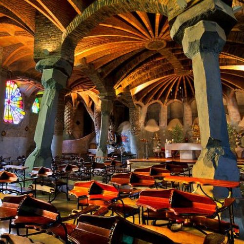 gaudi's crypt colony guell